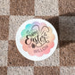 Playdough Tub with Personalised Easter Label